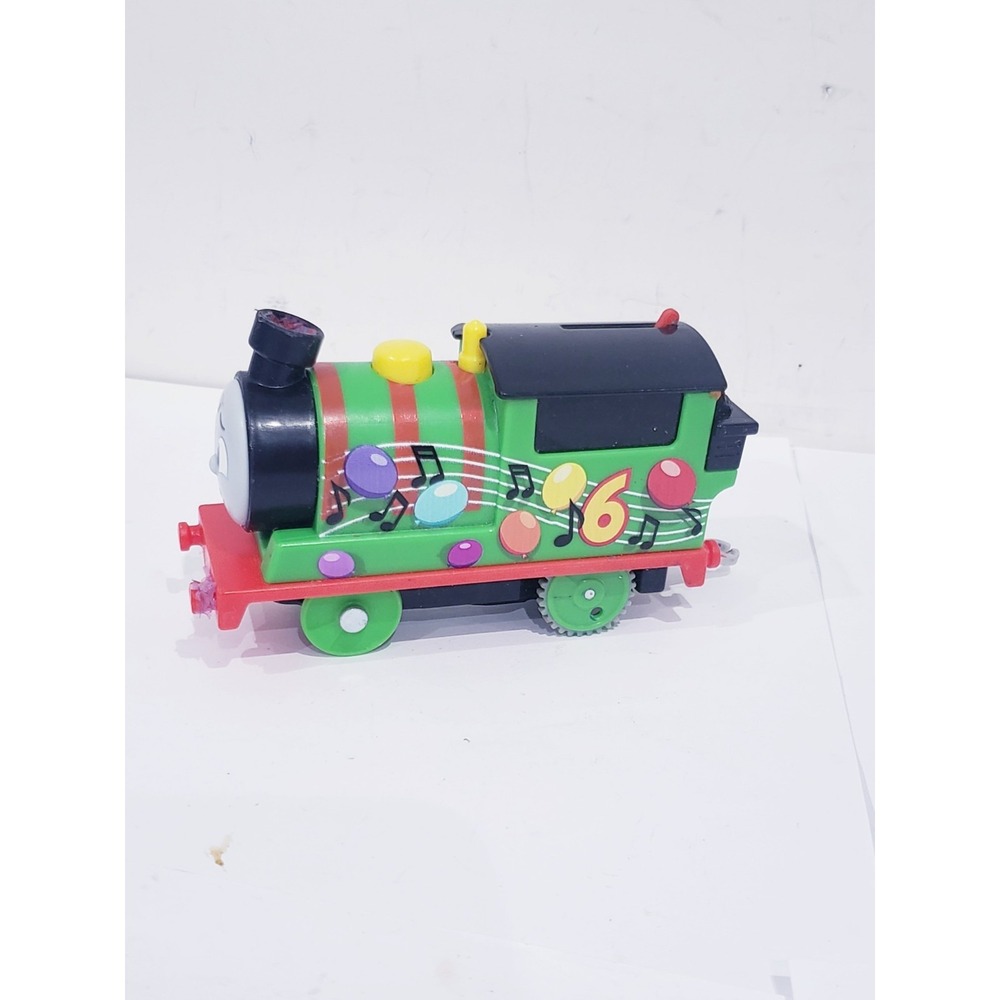 Percy From Thomas The Train Green 6 Mattel 2021 Limited Motorized Trackmaster